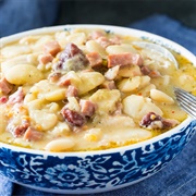 Butter Beans and Ham