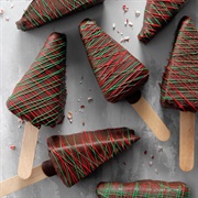 Peppermint Cheesecake on a Stick