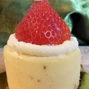 Amphora Bakery Santa Hat Cheesecake