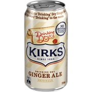 Kirks Drinking Dry Ginger Ale