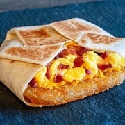 Taco Bell Bacon Breakfast Crunchwrap