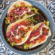 Beef and Onion Tacos