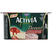 Activia Strawberry Cheesecake Yogurt