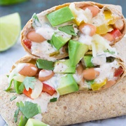 Avocado Aloe Burrito