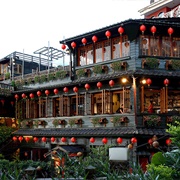 Have Tea at A-MEI Teahouse in Jiufen (Taiwan)
