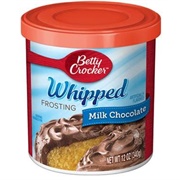 Betty Crocker Whipped Milk Chocolate Frosting