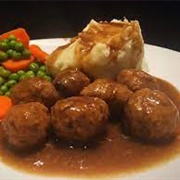 Meatballs in Gravy