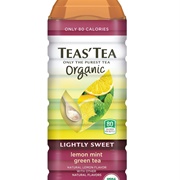 Teas&#39; Tea Lightly Sweet Lemon Mint Green Tea