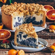 Poppy Seed Crumble Cheesecake
