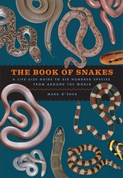 The Book of Snakes: A Life-Size Guide to Six Hundred Species From Around the World (Mark O'Shea)