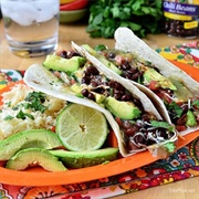 Avocado Aloe Tacos