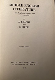 Middle English Literature (A. Brandl & O. Zippel)