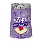 Yoplait Whips! Yogurt Mousse Cherry Cheesecake