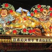 Float at Nebuta Museum Wa Rasse, Aomori