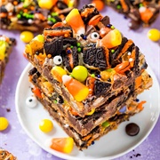 Halloween Seven Layer Magic Bars