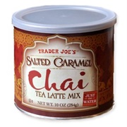 Trader Joe's Salted Caramel Chai Tea Latte