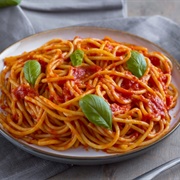 Spaghetti Salsa Pomodoro