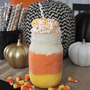Candy Corn Milkshake