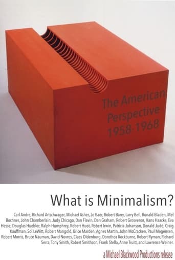 What Is Minimalism? : The American Perspective 1958-1968