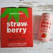 Trader Joe's Sparkling Strawberry Juice