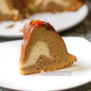 Sweet Potato Maple Cheesecake Bundt Cake