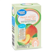 Great Value Peach Mango Green Tea