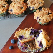 Blueberry Cheesecake Muffins