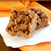 Count Chocula Peanut Butter Marshmallow Cereal Treats