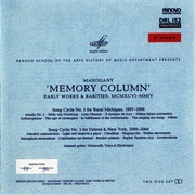 Mahogany - Memory Column: Early Works & Rarities MCMXCVI-MMIV