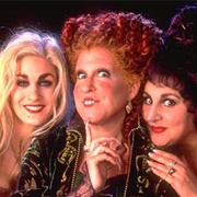Winifred, Sarah, and Mary Sanderson (Hocus Pocus)
