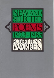 New and Selected Poems, 1923-1985 (Robert Penn Warren)