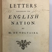 Letters Concerning the English Nation by Voltaire 1734
