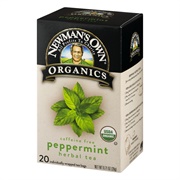 Newman's Own Peppermint Herbal Tea