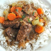 Stew and Rice