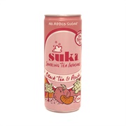 Suki Sparkling Tea Infusions Black Tea & Peach