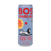 Bos Sparkling Unsweetened Blueberry & Jasmine Iced Tea