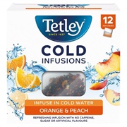 Tetley Cold Infusions Orange &amp; Peach