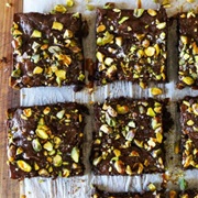 Pistachio Brownie