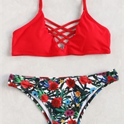 ROMWE Bathing Suit