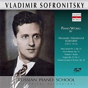 Scriabin: Piano Works by Vladimir Sofronitsky