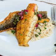 Fried Chilean Sea Bass