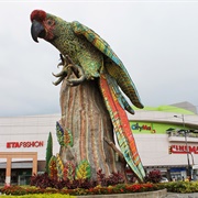 Giant Parrot Statue, Alborada Sexta, Guayaquil, Ecuador