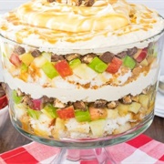 Apple Snickers Cheesecake Trifle