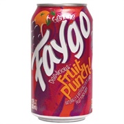Faygo Fruit Punch!