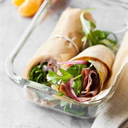 Beef and Onion Wrap