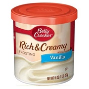 Betty Crocker Vanilla Frosting