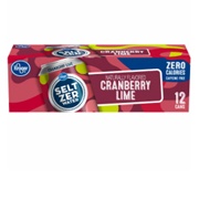 Kroger Cranberry Lime Seltzer Water