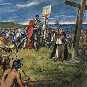 Jacques Cartier Claims Canada for France 1534