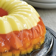 Candy Corn Gelatin Ring