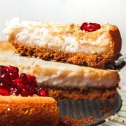 Vanilla Bourbon Vegan Cheesecake